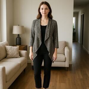 Bar III Cardigan Open Front